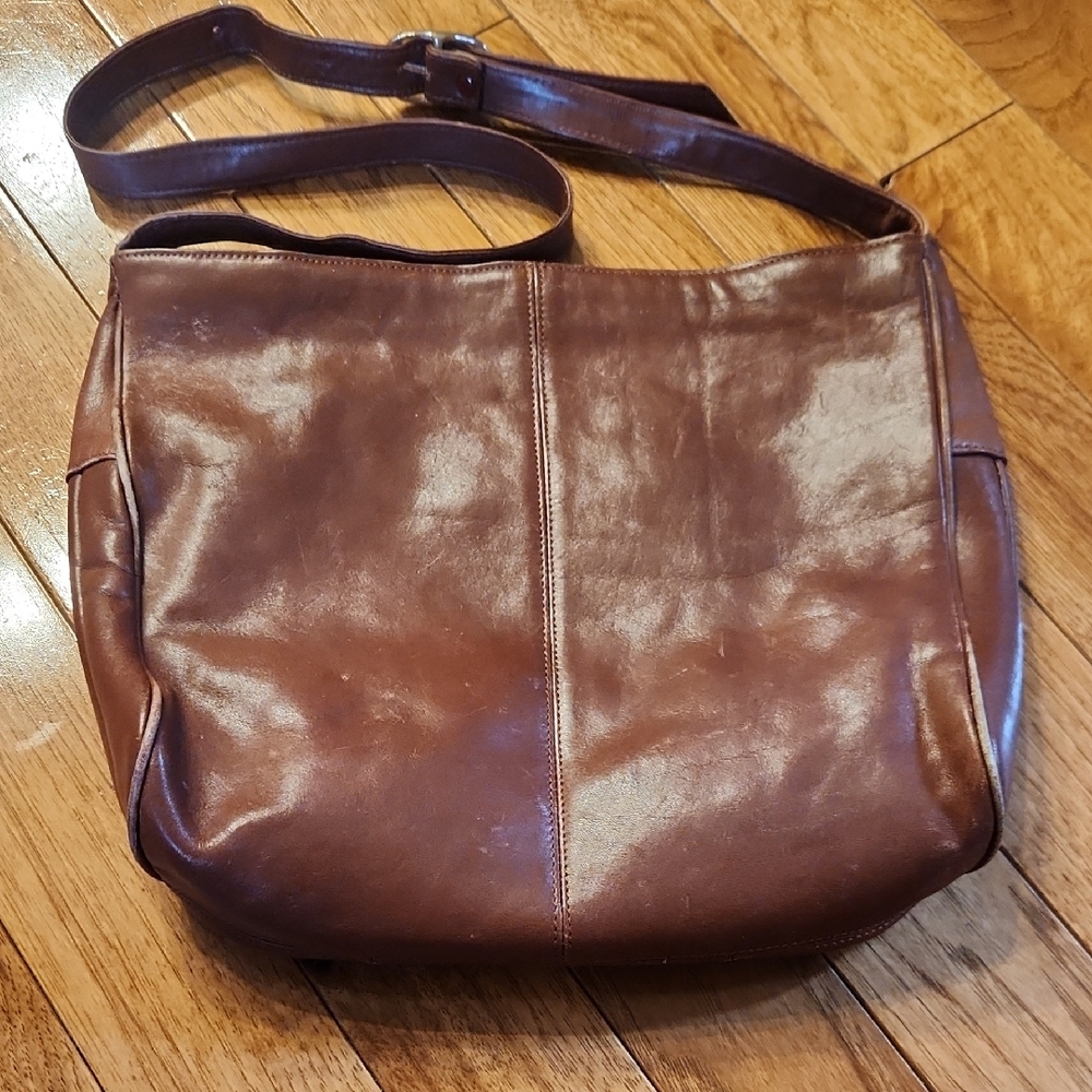 Geniune Leather Crossbody Bag P-005